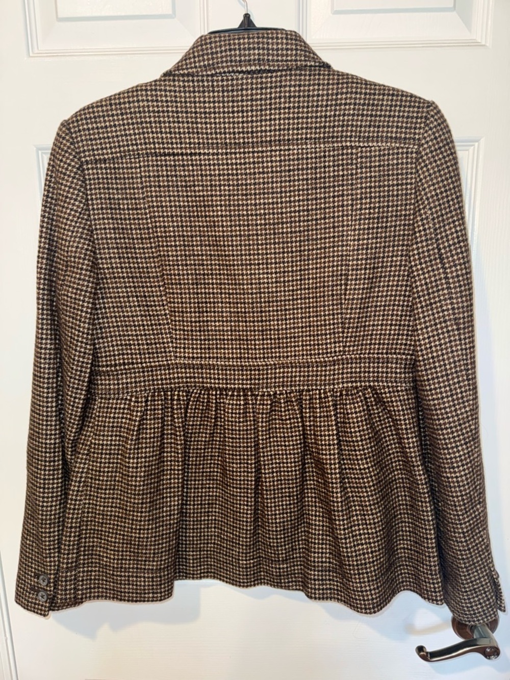 Banana Republic Brown Houndstooth Jacket - Picture 3 of 5